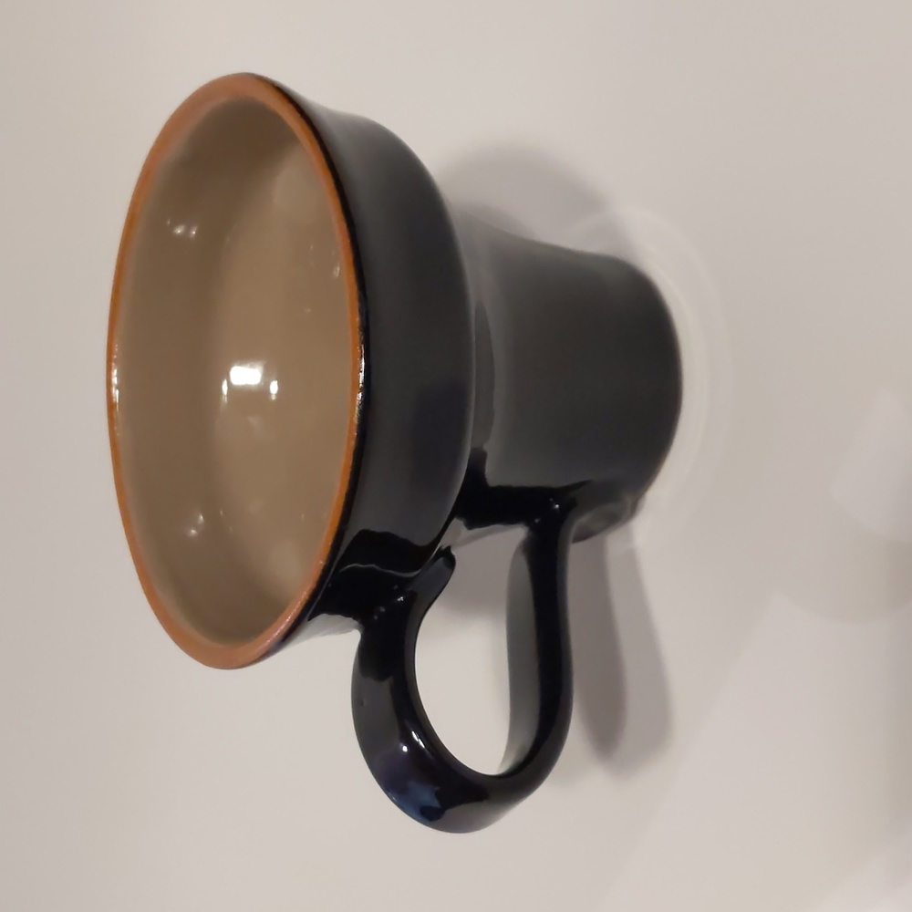 Vietri Chiaroscuro 4" Coffee Tea Latte Mug Made in Italy - Picture 2 of 6
